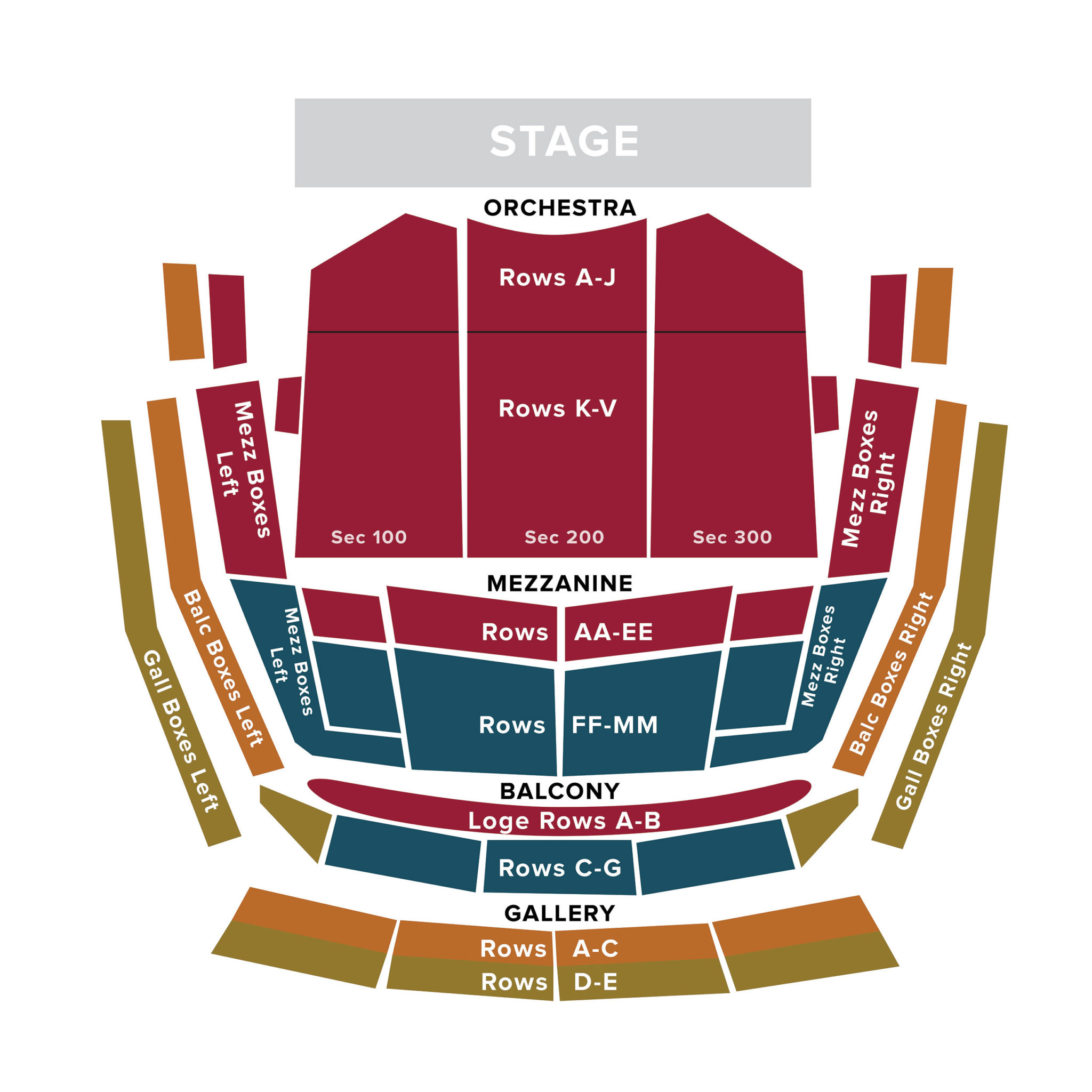 Seating Charts Schubert Club